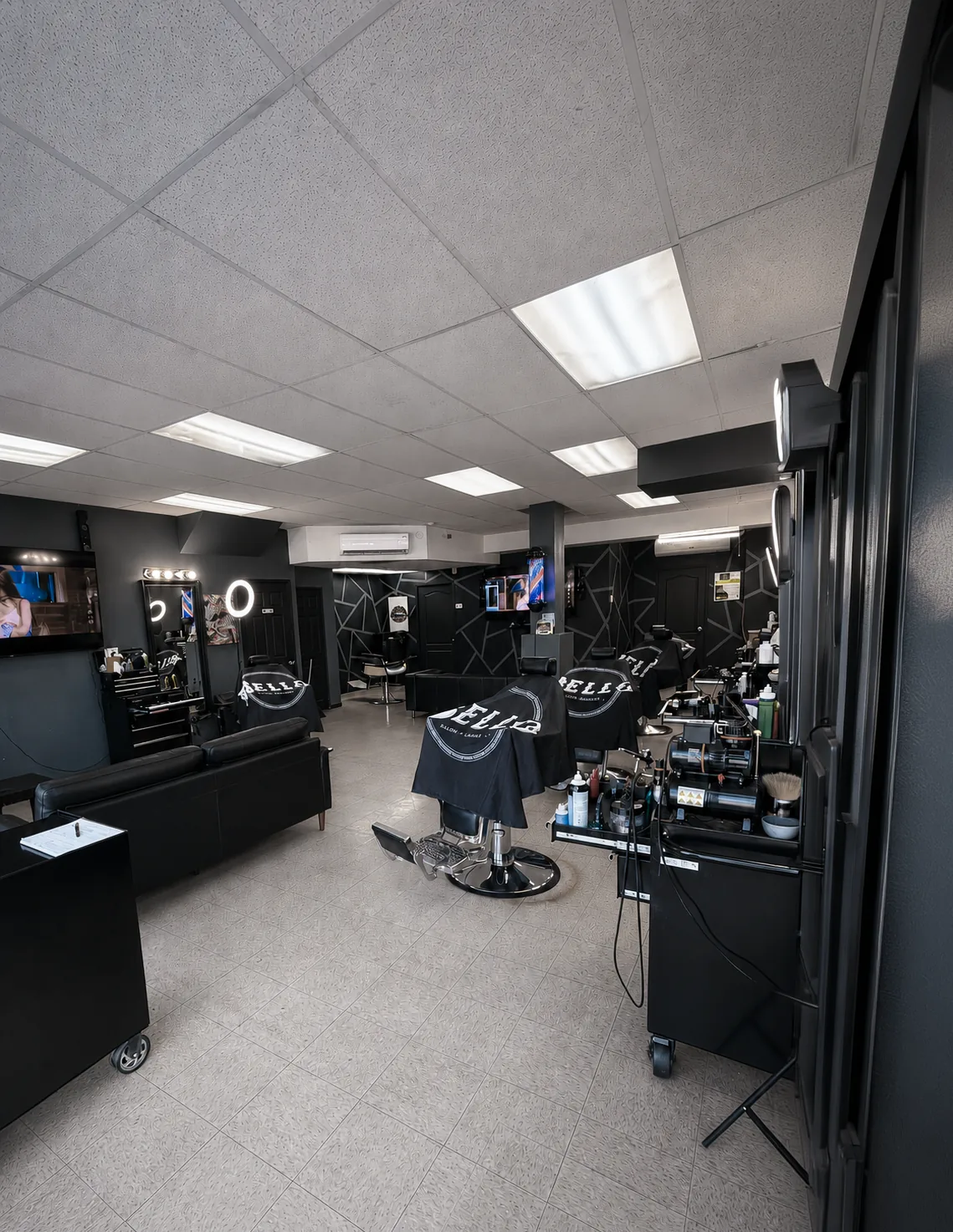 Interior Bello Salon Barbier